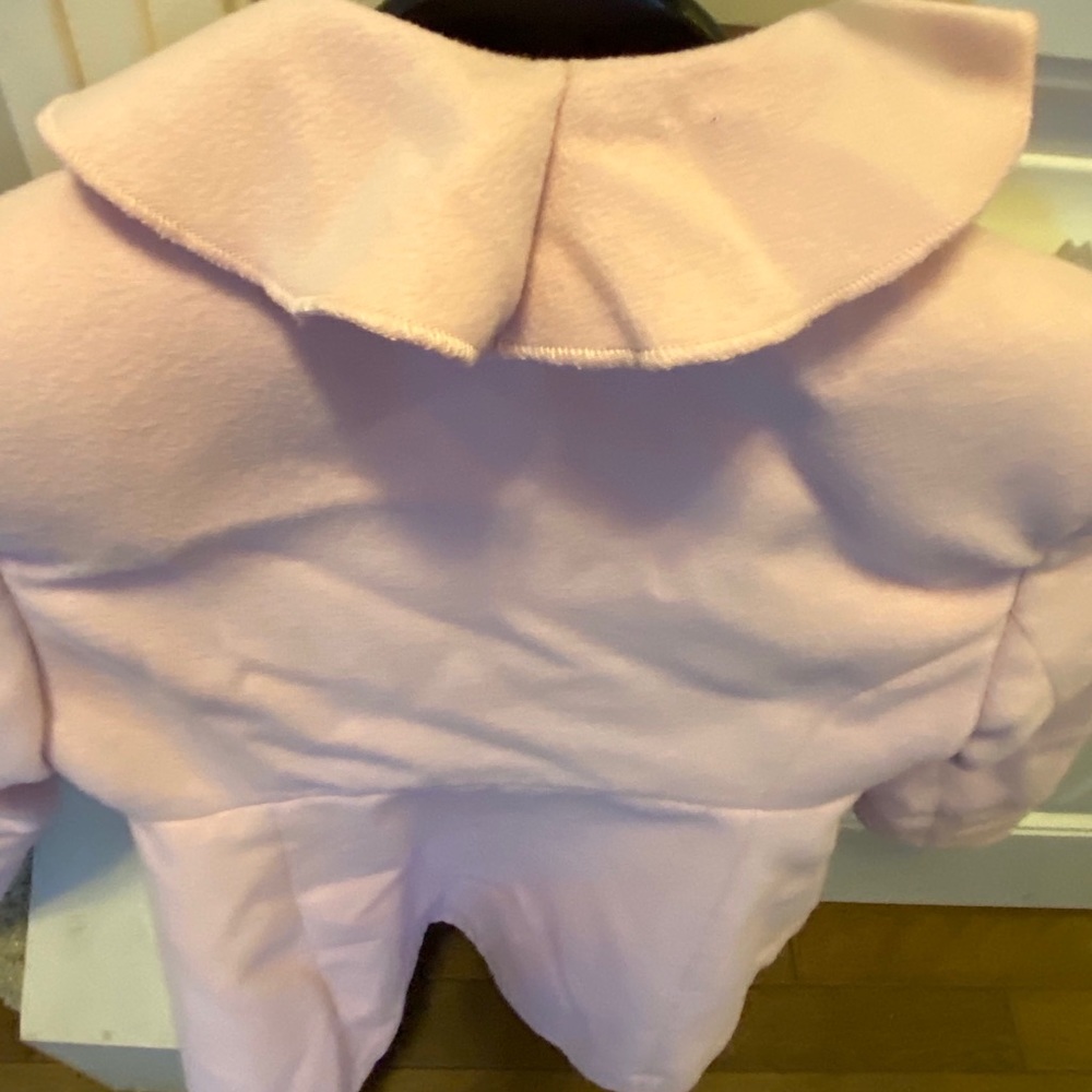 Preowned Rothschild Girls Ruffle Coat - Picture 5 of 6